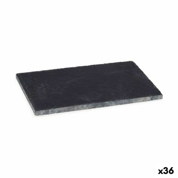 Snacksbricka Kinvara SJ1510 Svart 10 x 0,5 x 15 cm (36 antal)