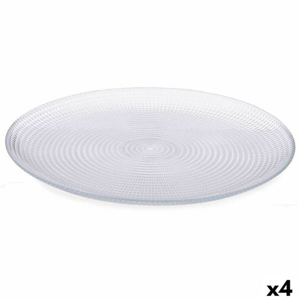 Tallriksset Pasabahce Generation Transparent Glas Ø 27 cm (4 antal)