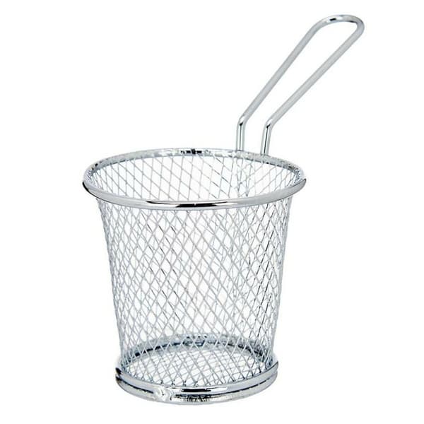 Korg för servering av apertiffer Kinvara W8088S Silvrig Metall 15,5 x 12 x 8 cm (12 antal)