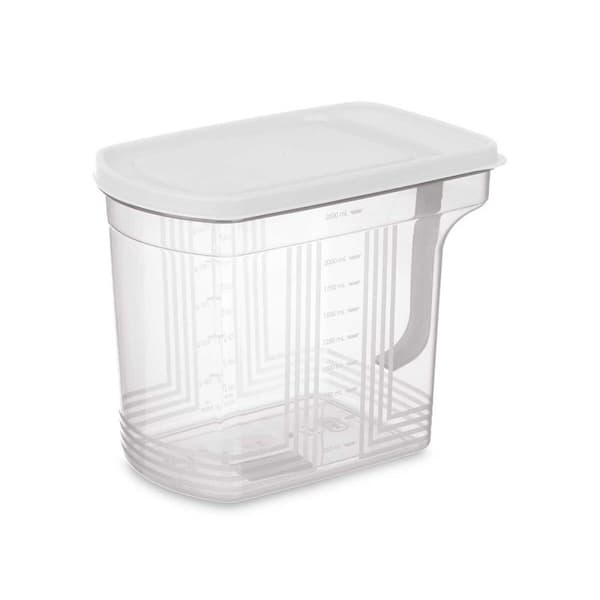 Behållare för matkonservering Kinvara 02 1507 Grå Transparent 2,5 L 20,5 x 17 x 13 cm (24 antal)