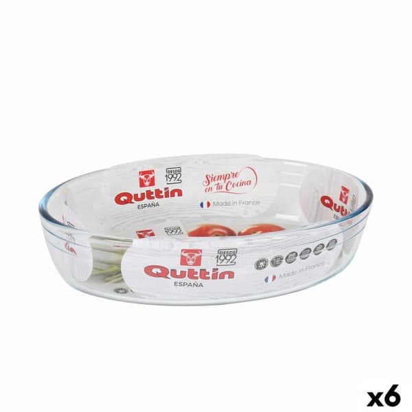 Ugnsform Quttin   Glas Avlång 1,8 L 26,2 x 17,8 x 6,1 cm (6 antal)