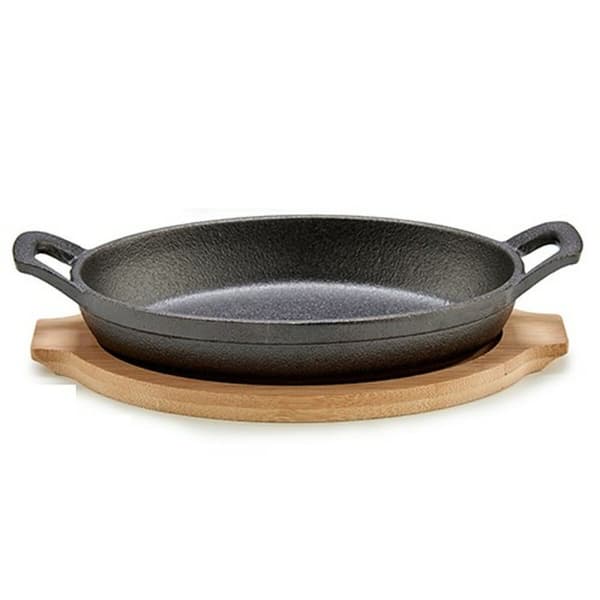 Grytform för servering av tapas Kinvara 1277SJ5103 Brun Grå 22,5 x 4,5 x 12,5 cm (12 antal)
