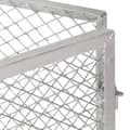 Miniatyrbilde 2 av 6: vidaXL Kompostkasse til hage 85x85x70 cm galvanisert jern