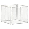 Miniatyrbilde 1 av 6: vidaXL Kompostkasse til hage 85x85x70 cm galvanisert jern