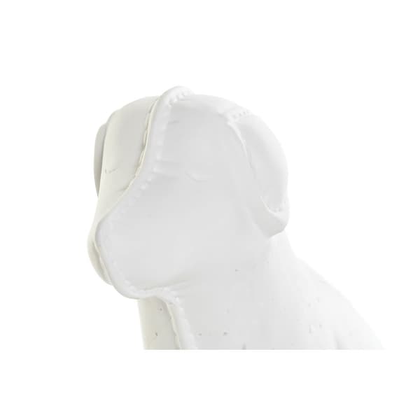 Bordlampe DKD Home Decor 25 x 10 x 19 cm Porcelæn Hvid 220 V 25 W