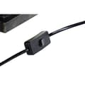 Miniatyrbilde 2 av 3: Bordlampe DKD Home Decor 32,5 x 30 x 60 cm Svart Beige Gyllen Metall Harpiks 220 V 50 W (2 enheter)