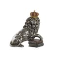 Miniatyrbild 1 av 2: Prydnadsfigur DKD Home Decor Silvrig Lejonet Harts (42 x 25 x 45 cm)
