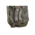 Miniatyrbilde 3 av 3: Planter DKD Home Decor Fiberglass Grå Engel (29 x 22 x 74 cm)