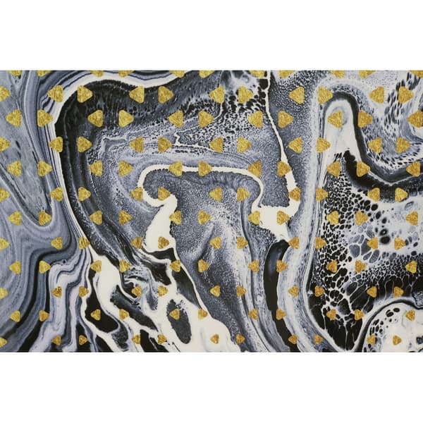 Maleri DKD Home Decor Abstrakt 60 x 3 x 90 cm Moderne Lakeret (2 enheder)