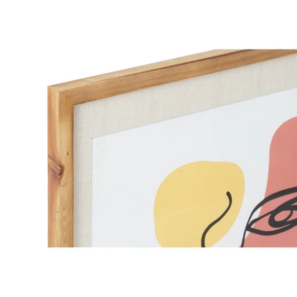 Maleri DKD Home Decor 55 x 2 x 70 cm Abstrakt Skandinavisk (2 enheter)