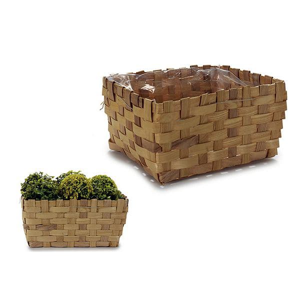 Dekorative Pongponger Ibergarden Brun Stokk 21 x 12,5 x 27 cm