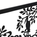 Miniatyrbilde 2 av 3: Dekorativ Figur DKD Home Decor 96 x 1 x 50 cm Svart Fugler (2 enheter)