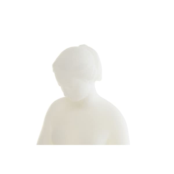 Dekorativ figur DKD Home Decor 8424001850617 13,5 x 10,5 x 33,5 cm Hvid Neoklassisk
