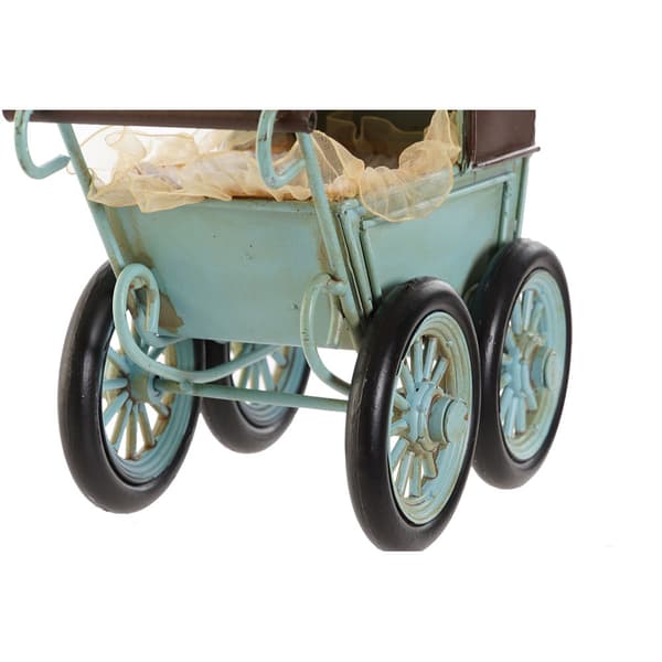 Koristehahmo DKD Home Decor MO-186345 Sininen Ruskea Auto Vintage 19 x 11 x 16,5 cm