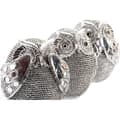 Miniatyrbilde 2 av 2: Dekorativ Figur DKD Home Decor Flerfarget Sølv Ugle Forkrommet 12 x 11 x 14 cm (3 enheter)