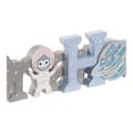 Miniatyrbild 2 av 2: Prydnadsfigur DKD Home Decor Astro Monkey Naturell 29,5 x 3 x 9 cm (2 antal)
