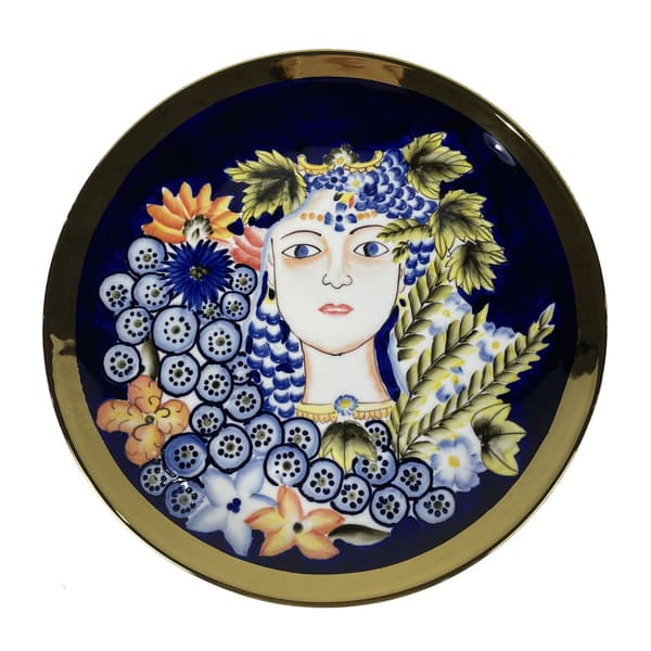 Borddekoration DKD Home Decor Porcelæn (42 x 42 x 4 cm)