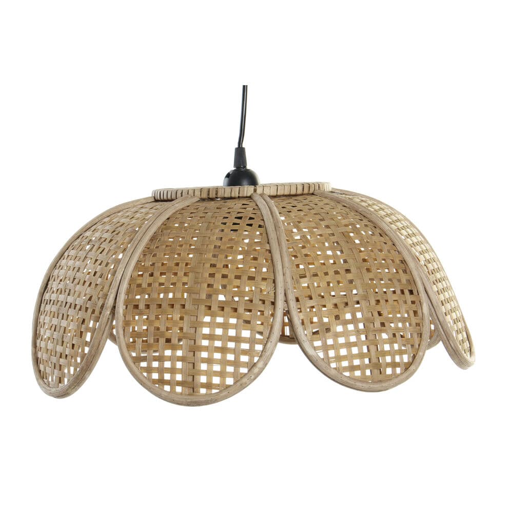 Taklampa DKD Home Decor Rattan 220 V 50 W (43 x 43 x 18 cm)