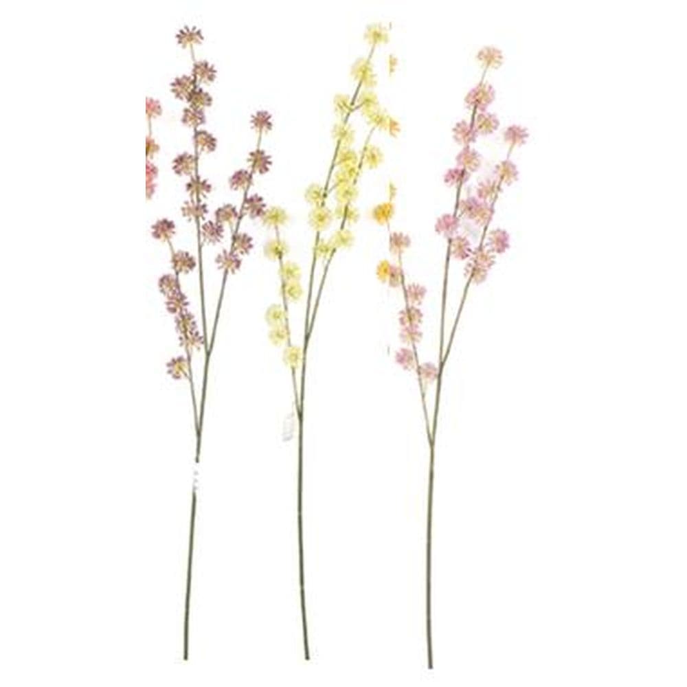 Buketter DKD Home Decor Rosa Gul Järn (20 x 20 x 95 cm) (3 pcs)