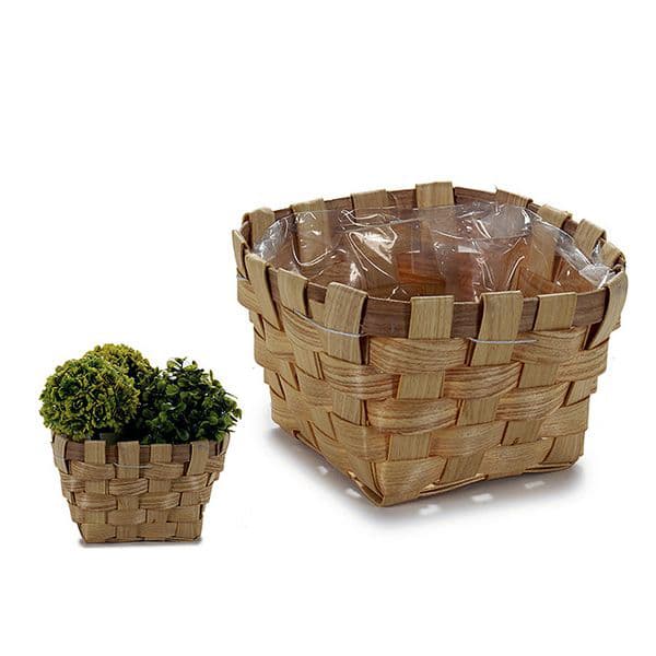 Dekorative Pongponger Ibergarden Brun Stokk 18 x 9,5 x 18 cm