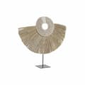 Miniatyrbilde 1 av 4: Dekorativ Figur DKD Home Decor Naturell Svart Jern Jute Etnisitet (55 x 12 x 53 cm)
