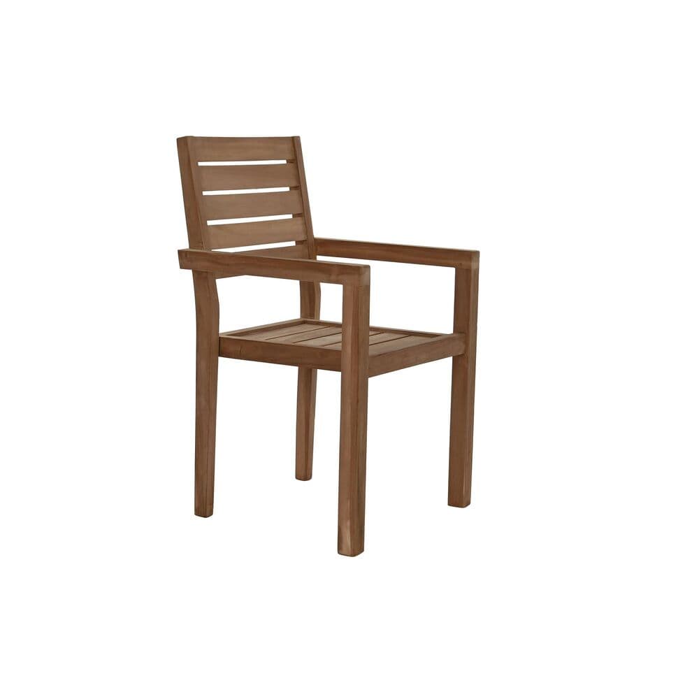 Kerti szék DKD Home Decor Brun Teak (58 x 48 x 91 cm)