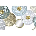 Miniatyrbillede 2 af 4: Dekorativ figur DKD Home Decor Spejl Gylden Metal (44 x 8 x 46 cm)