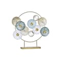 Miniatyrbillede 1 af 4: Dekorativ figur DKD Home Decor Spejl Gylden Metal (44 x 8 x 46 cm)