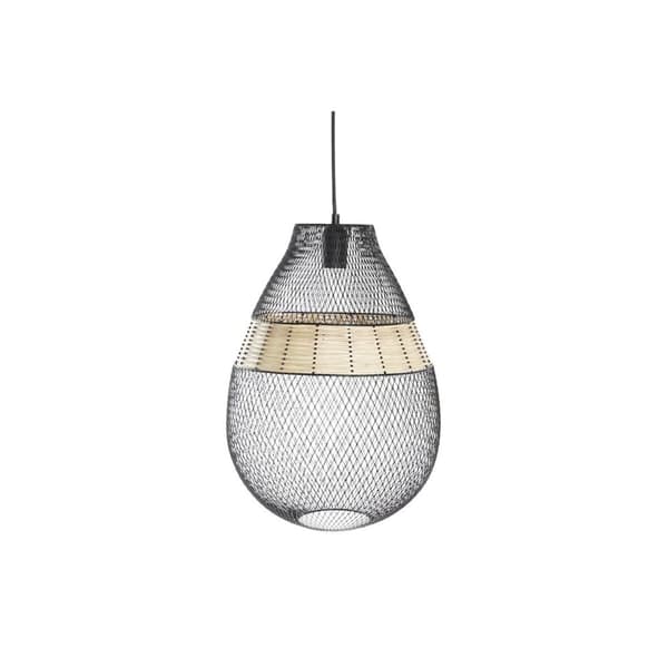 Kattolamppu DKD Home Decor Musta Metalli Ruskea 50 W 32 x 32 x 43 cm musta