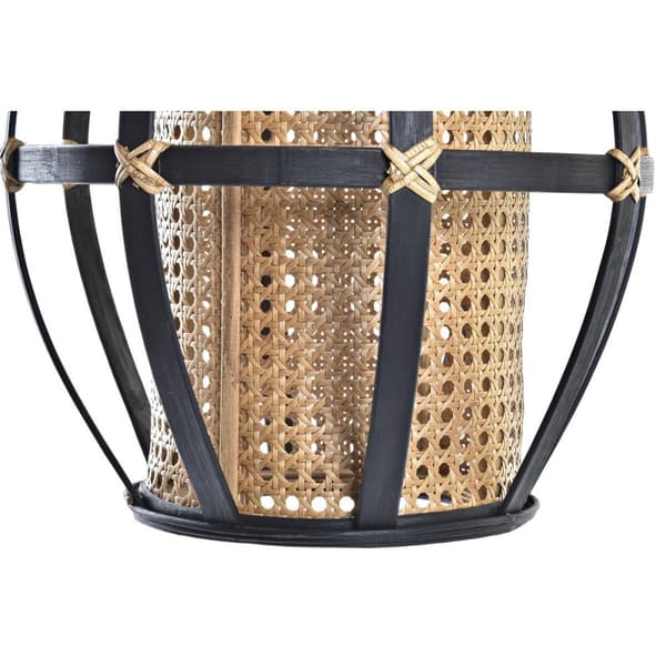 Loftslampe DKD Home Decor Sort Brun 220 V 50 W (34 x 34 x 35 cm)