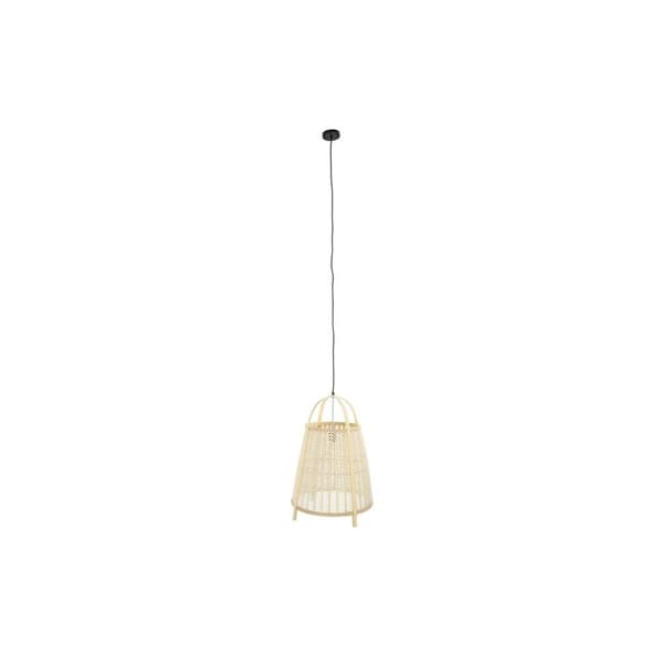 Loftslampe DKD Home Decor 47 x 47 x 64 cm Natur Flødefarvet 50 W