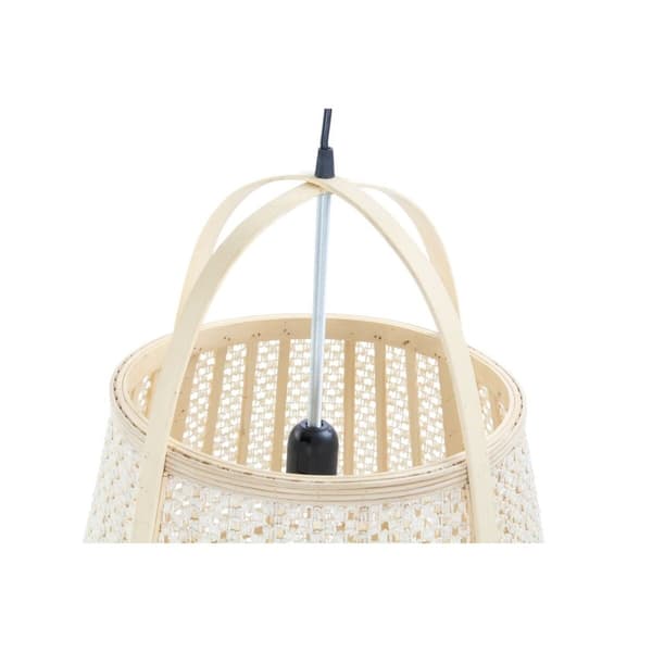 Loftslampe DKD Home Decor 47 x 47 x 64 cm Natur Flødefarvet 50 W