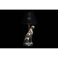Miniatyrbild 2 av 4: Bordslampa DKD Home Decor Silvrig Svart Gyllene 26 x 26 x 46 cm Harts 220 V 50 W (2 antal)