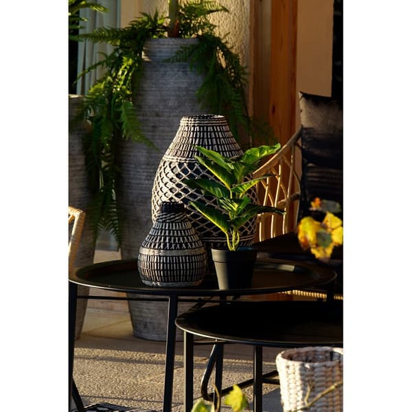 Dekorativ växt DKD Home Decor PVC polypropen 25 x 25 x 30 cm