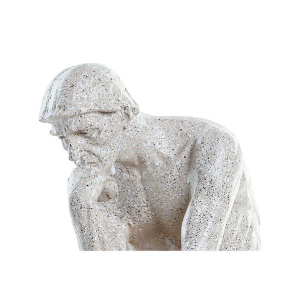 Dekorativ Figur DKD Home Decor The Thinker Beige Menn 12 x 11 x 25 cm
