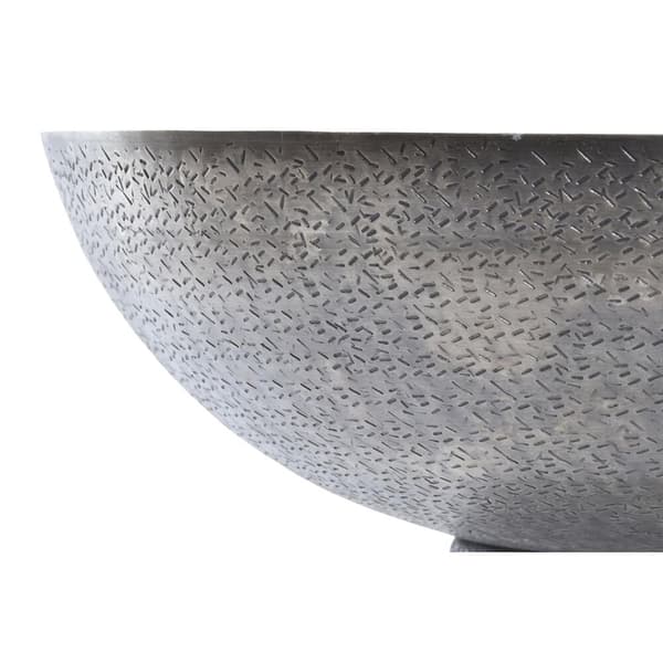 Bordduk DKD Home Decor Gyllen Sølv Loft Aldret overflate 30 x 30 x 17 cm (2 enheter)