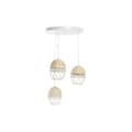 Miniatyrbillede 1 af 4: Loftslampe DKD Home Decor Hvid Lys brun 220 V 50 W (38 x 38 x 75 cm)