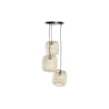 Miniatyrbillede 1 af 4: Loftslampe DKD Home Decor 43 x 43 x 100 cm Sort Brun Bambus 50 W
