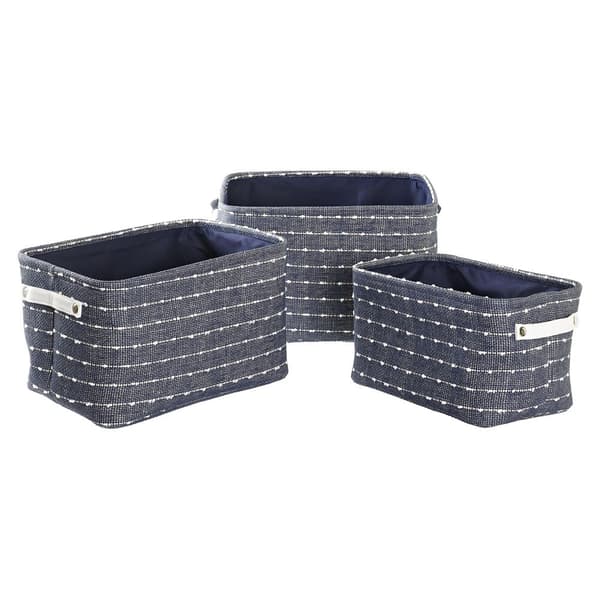 Kurvesæt DKD Home Decor 38 x 28 x 25 cm Polyester