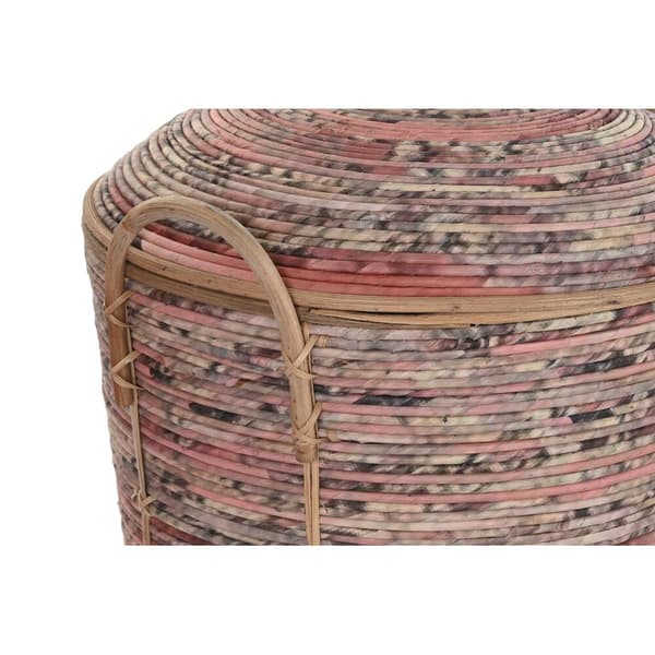Kurvesæt DKD Home Decor Spanskrør (51 x 51 x 67 cm)