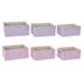 Miniatyrbillede 1 af 4: Kurvesæt DKD Home Decor 40,5 x 27,5 x 18 cm Polyester (2 enheder)