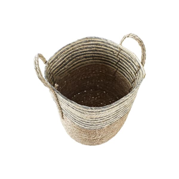 Kurv DKD Home Decor Fiber (33 x 33 x 35 cm) (2 enheter)