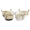 Pikkukuva 4 / 4: Korisetti DKD Home Decor 33 x 33 x 20 cm Luonnonkuitu (2 osaa)