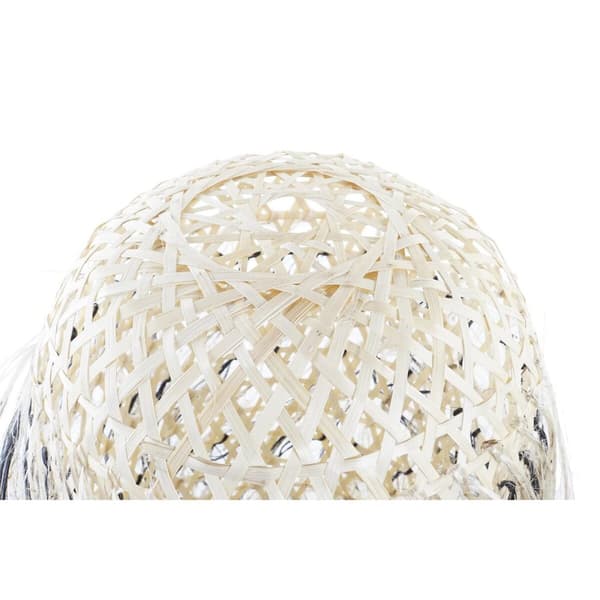 Lampeskærm DKD Home Decor Bambus (34 x 34 x 50 cm)
