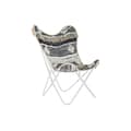 Miniatyrbilde 1 av 6: Hagesofa DKD Home Decor Hvit Svart Jern 74 x 65 x 90 cm