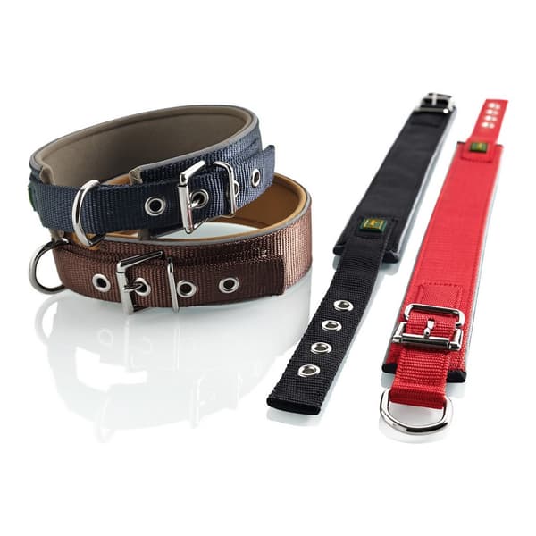 Hundhalsband Hunter Neoprene Reflect Brun (49-56 cm)