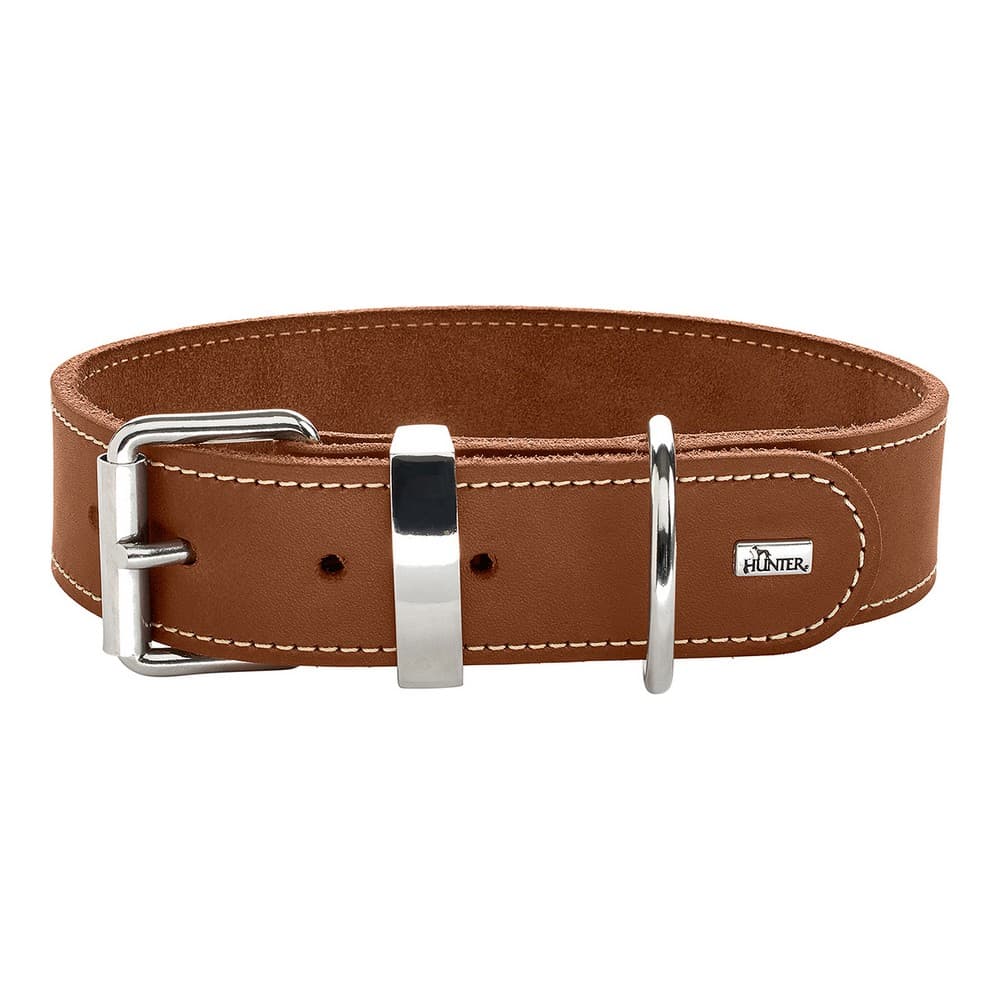 Hundhalsband Hunter Aalborg Cognac (20-24 cm)
