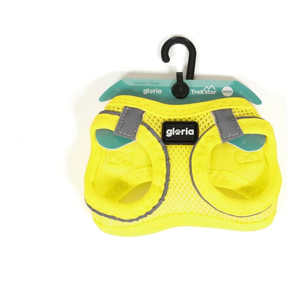 Hundesele Gloria Air Mesh Trek Star Justerbar Gul L (33,4-35 cm)