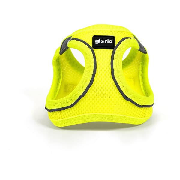 Hundesele Gloria Air Mesh Trek Star Justerbar Gul L (33,4-35 cm)