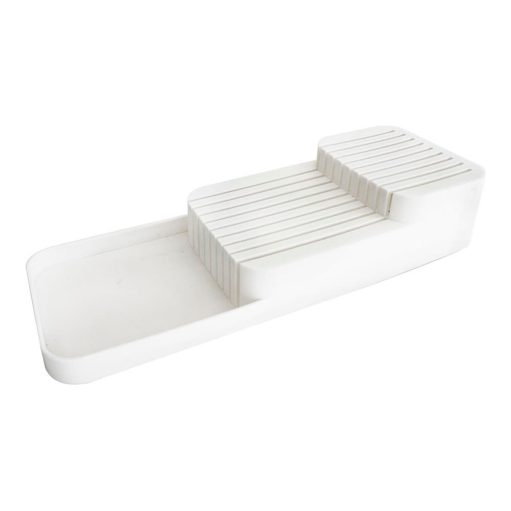 Besticks-sortering Quttin Vit Plast Knivar (39 x 14 x 7 cm)